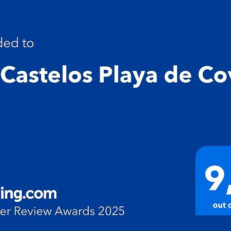Os Castelos Playa De Covas Viveiro Esterno foto