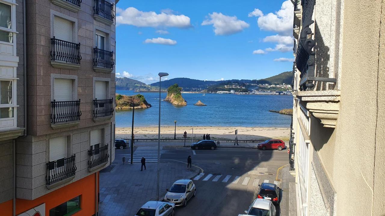 Os Castelos Playa De Covas Viveiro Esterno foto